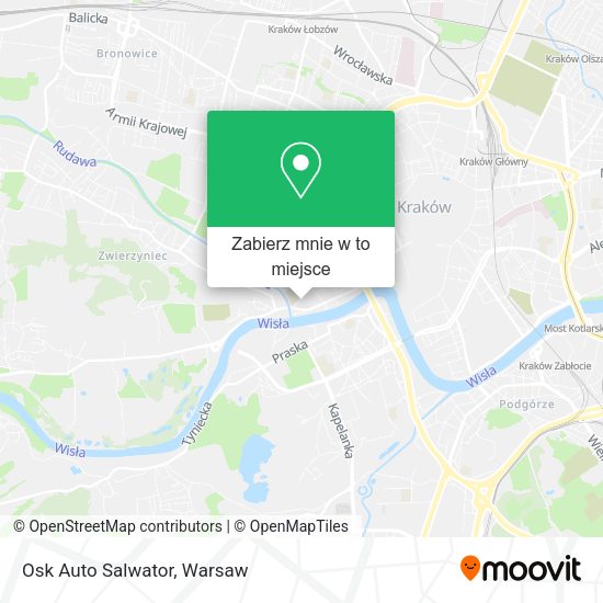 Mapa Osk Auto Salwator