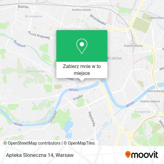 Mapa Apteka Sloneczna 14