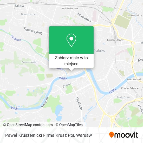 Mapa Paweł Kruszelnicki Firma Krusz Pol