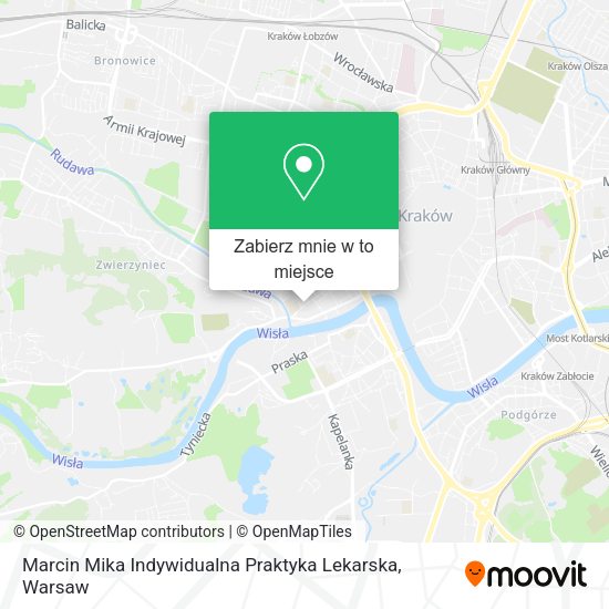 Mapa Marcin Mika Indywidualna Praktyka Lekarska