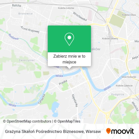 Mapa Grażyna Skałoń Pośrednictwo Biznesowe