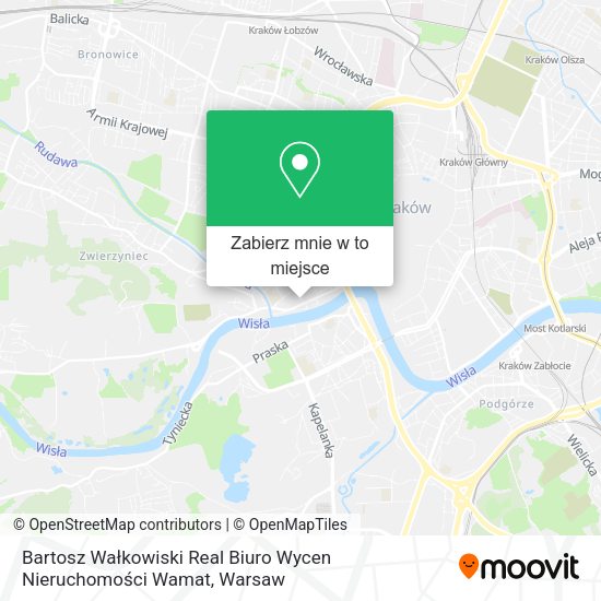 Mapa Bartosz Wałkowiski Real Biuro Wycen Nieruchomości Wamat