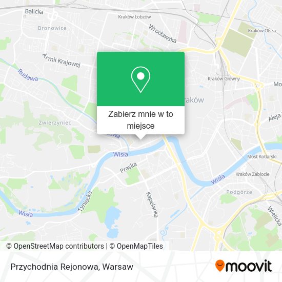 Mapa Przychodnia Rejonowa