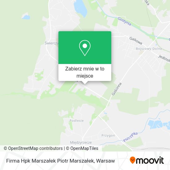 Mapa Firma Hpk Marszałek Piotr Marszałek