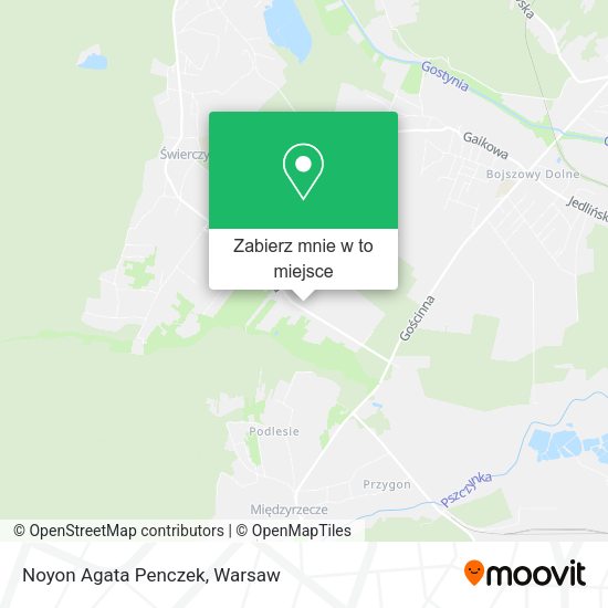 Mapa Noyon Agata Penczek