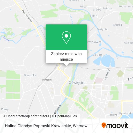 Mapa Halina Glandys Poprawki Krawieckie