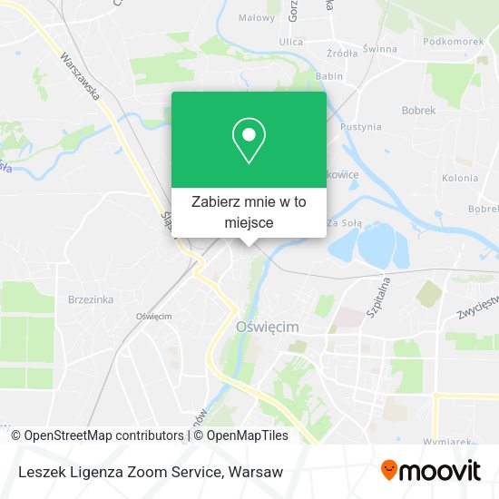 Mapa Leszek Ligenza Zoom Service