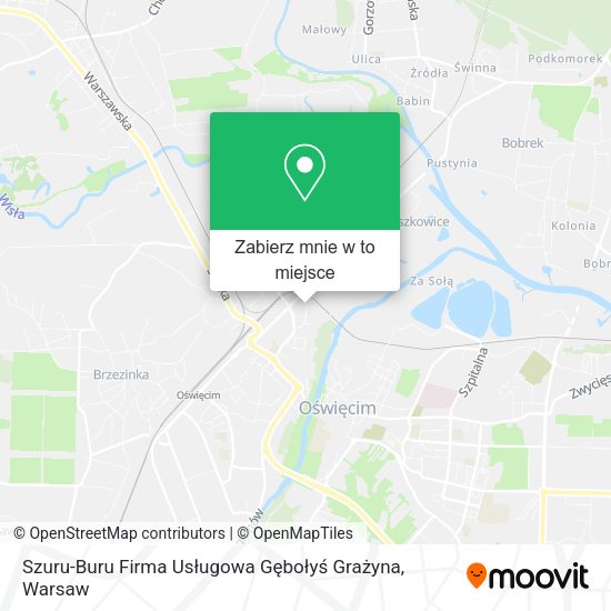 Mapa Szuru-Buru Firma Usługowa Gębołyś Grażyna