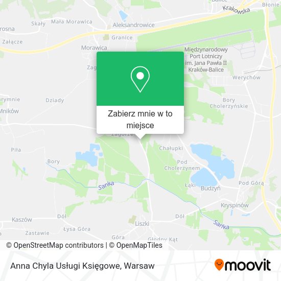 Mapa Anna Chyla Usługi Księgowe