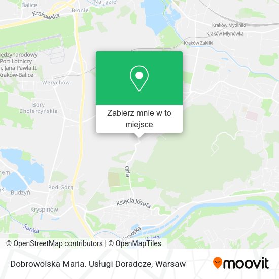 Mapa Dobrowolska Maria. Usługi Doradcze