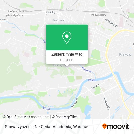 Mapa Stowarzyszenie Ne Cedat Academia