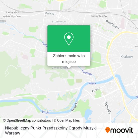 Mapa Niepubliczny Punkt Przedszkolny Ogrody Muzyki