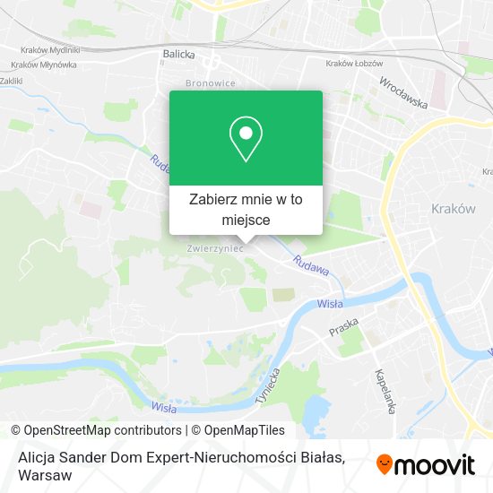 Mapa Alicja Sander Dom Expert-Nieruchomości Białas