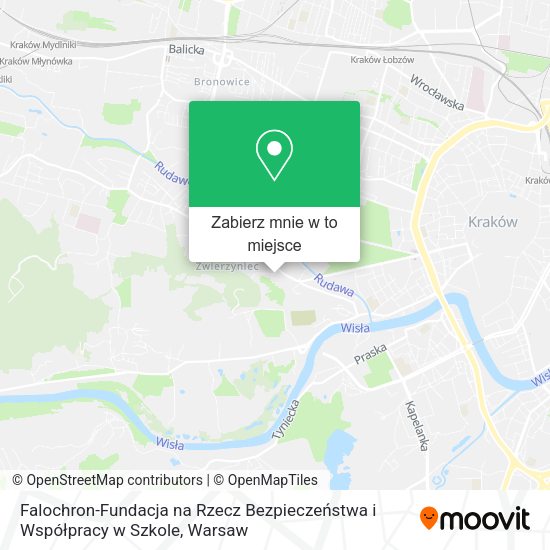 Mapa Falochron-Fundacja na Rzecz Bezpieczeństwa i Współpracy w Szkole