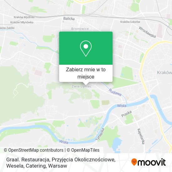 Mapa Graal. Restauracja, Przyjęcia Okolicznościowe, Wesela, Catering