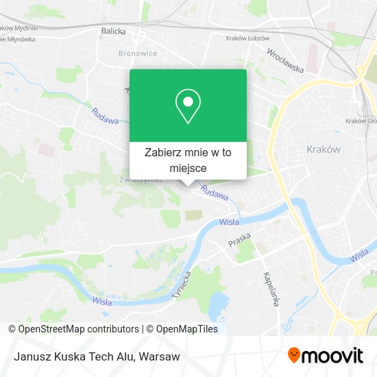 Mapa Janusz Kuska Tech Alu