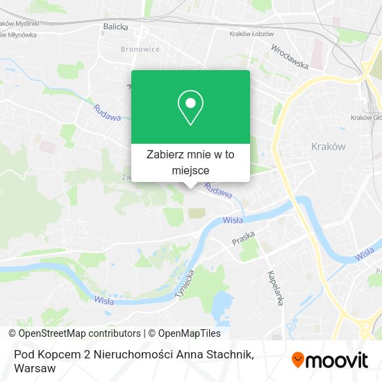 Mapa Pod Kopcem 2 Nieruchomości Anna Stachnik