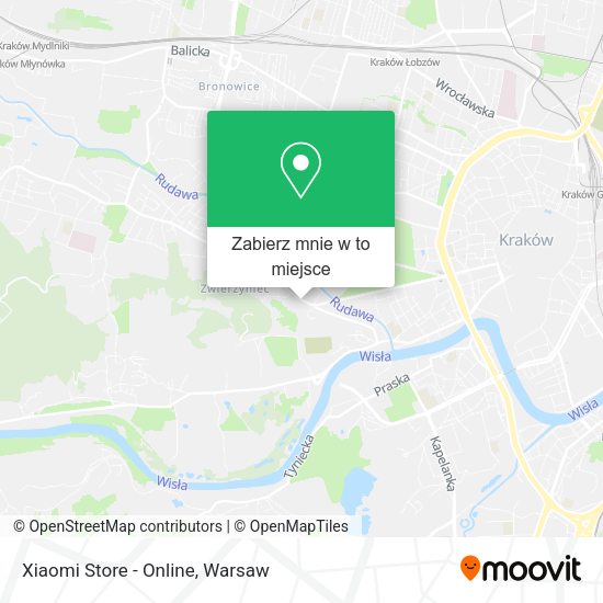 Mapa Xiaomi Store - Online