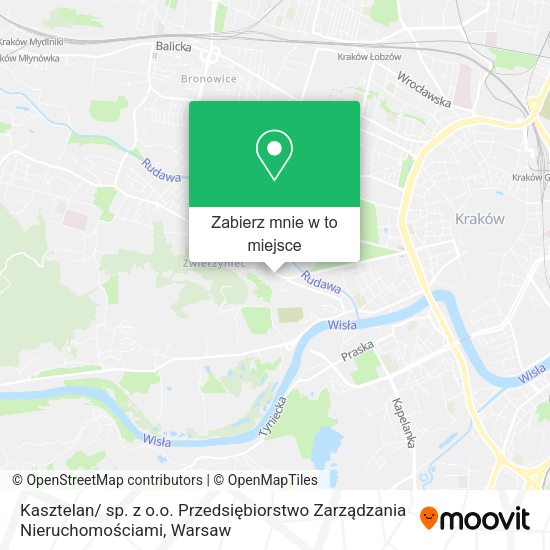 Mapa Kasztelan/ sp. z o.o. Przedsiębiorstwo Zarządzania Nieruchomościami