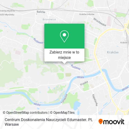 Mapa Centrum Doskonalenia Nauczycieli Edumaster. Pl