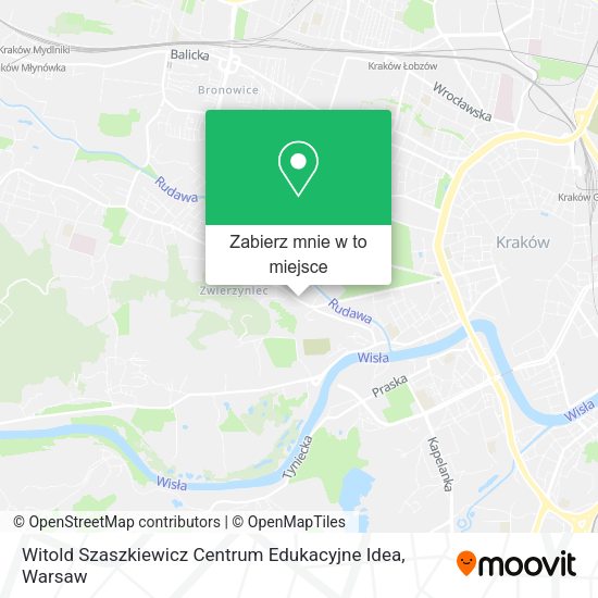 Mapa Witold Szaszkiewicz Centrum Edukacyjne Idea