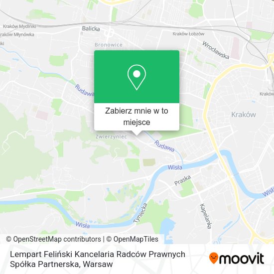 Mapa Lempart Feliński Kancelaria Radców Prawnych Spółka Partnerska