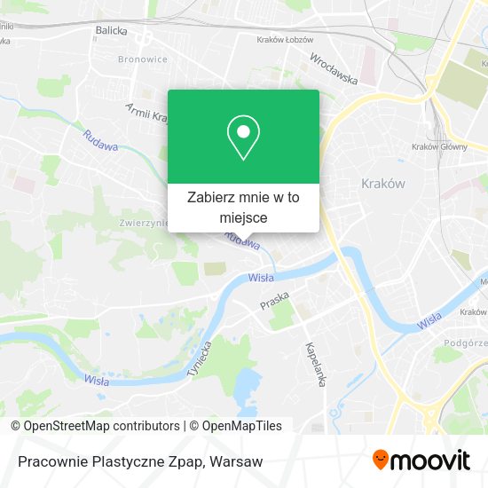 Mapa Pracownie Plastyczne Zpap