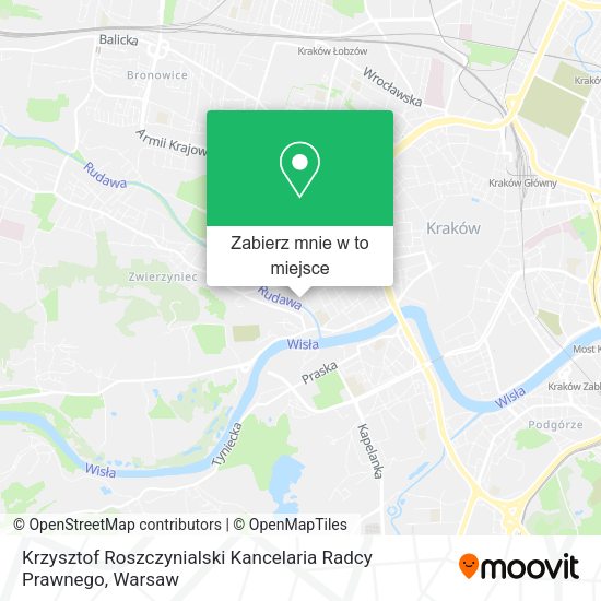 Mapa Krzysztof Roszczynialski Kancelaria Radcy Prawnego