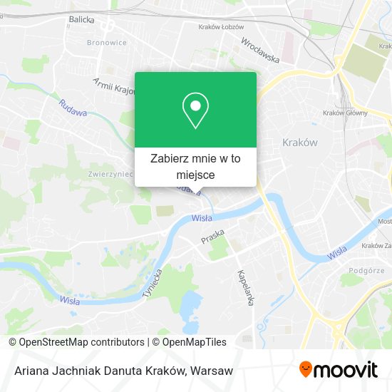 Mapa Ariana Jachniak Danuta Kraków