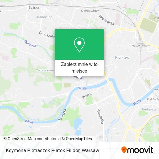 Mapa Ksymena Pietraszek Płatek Filidor