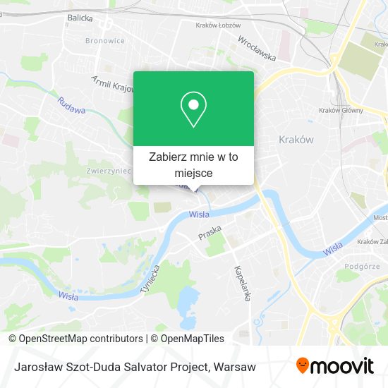 Mapa Jarosław Szot-Duda Salvator Project