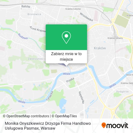 Mapa Monika Onyszkiewicz Drzyzga Firma Handlowo Usługowa Pasmax