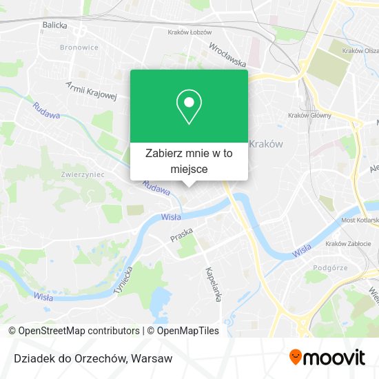 Mapa Dziadek do Orzechów