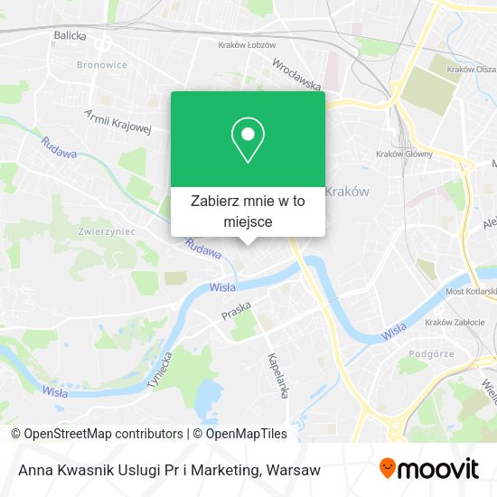 Mapa Anna Kwasnik Uslugi Pr i Marketing