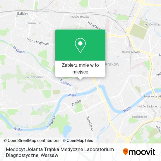 Mapa Medocyt Jolanta Trąbka Medyczne Laboratorium Diagnostyczne