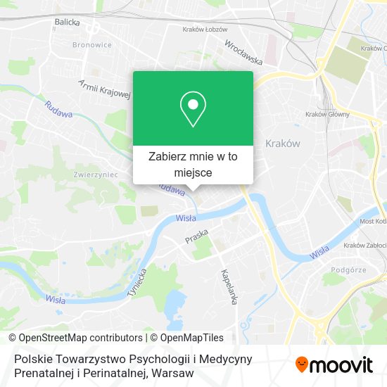 Mapa Polskie Towarzystwo Psychologii i Medycyny Prenatalnej i Perinatalnej