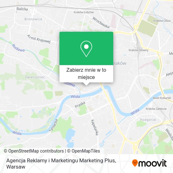 Mapa Agencja Reklamy i Marketingu Marketing Plus