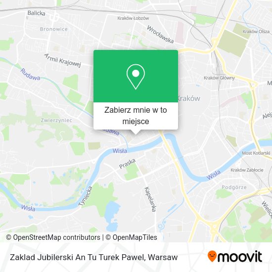 Mapa Zaklad Jubilerski An Tu Turek Pawel