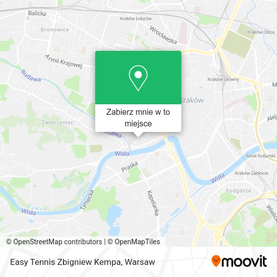 Mapa Easy Tennis Zbigniew Kempa