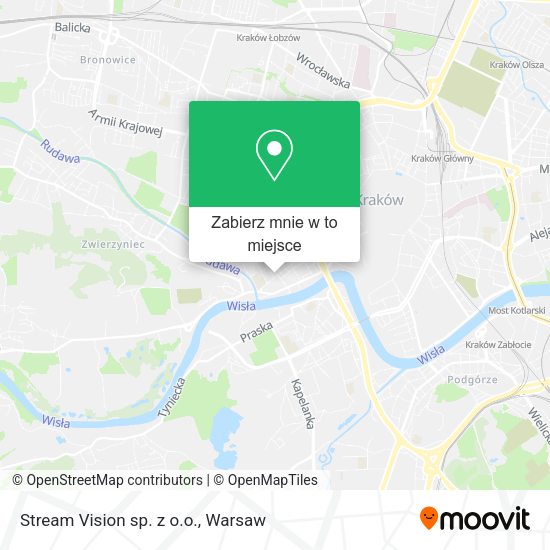 Mapa Stream Vision sp. z o.o.