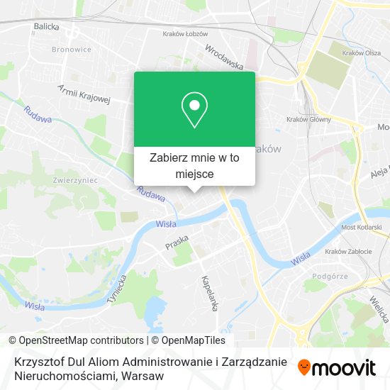 Mapa Krzysztof Dul Aliom Administrowanie i Zarządzanie Nieruchomościami