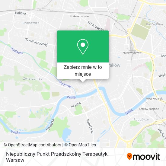 Mapa Niepubliczny Punkt Przedszkolny Terapeutyk