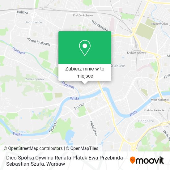 Mapa Dico Spółka Cywilna Renata Płatek Ewa Przebinda Sebastian Szufa