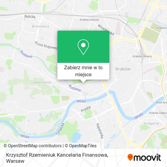 Mapa Krzysztof Rzemieniuk Kancelaria Finansowa