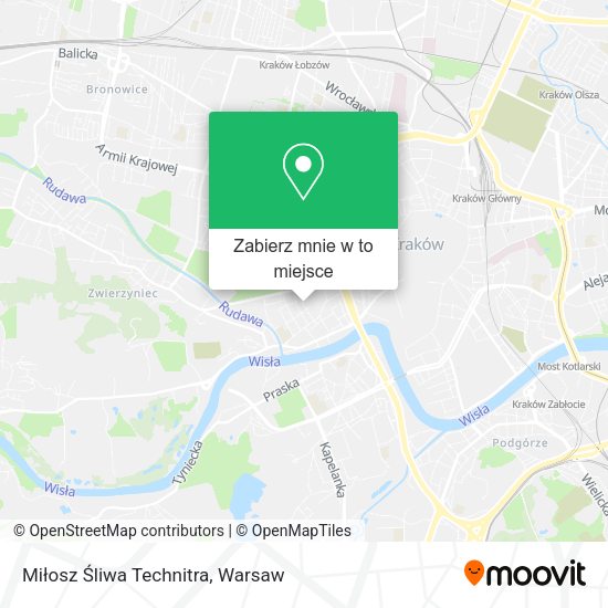 Mapa Miłosz Śliwa Technitra