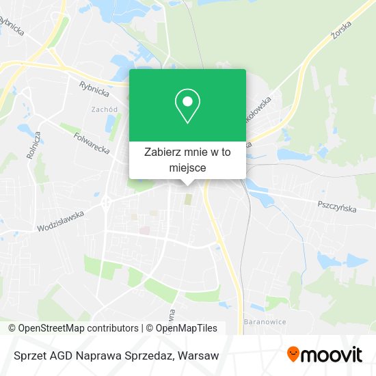 Mapa Sprzet AGD Naprawa Sprzedaz