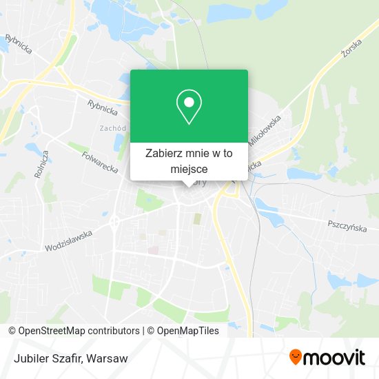 Mapa Jubiler Szafir