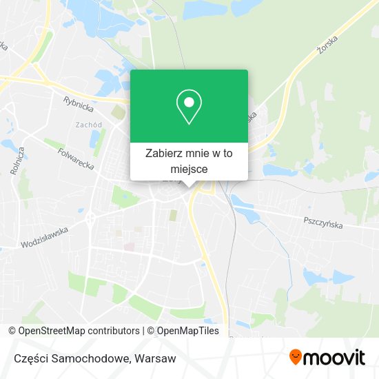 Mapa Części Samochodowe