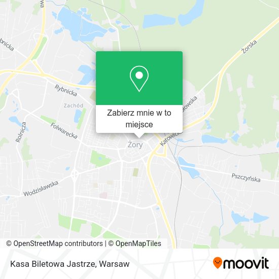 Mapa Kasa Biletowa Jastrze