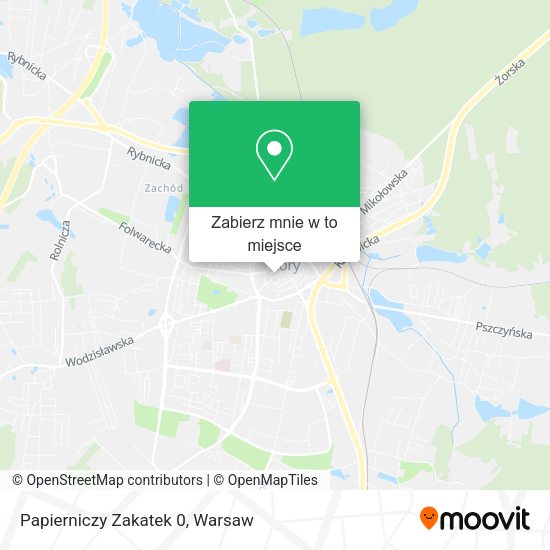 Mapa Papierniczy Zakatek 0